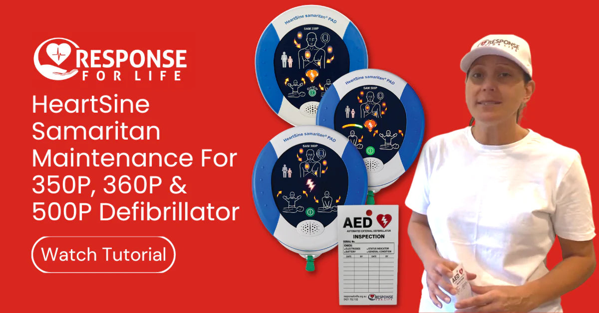 HeartSine Samaritan Maintenance For 350P, 360P & 500P Defibrillator