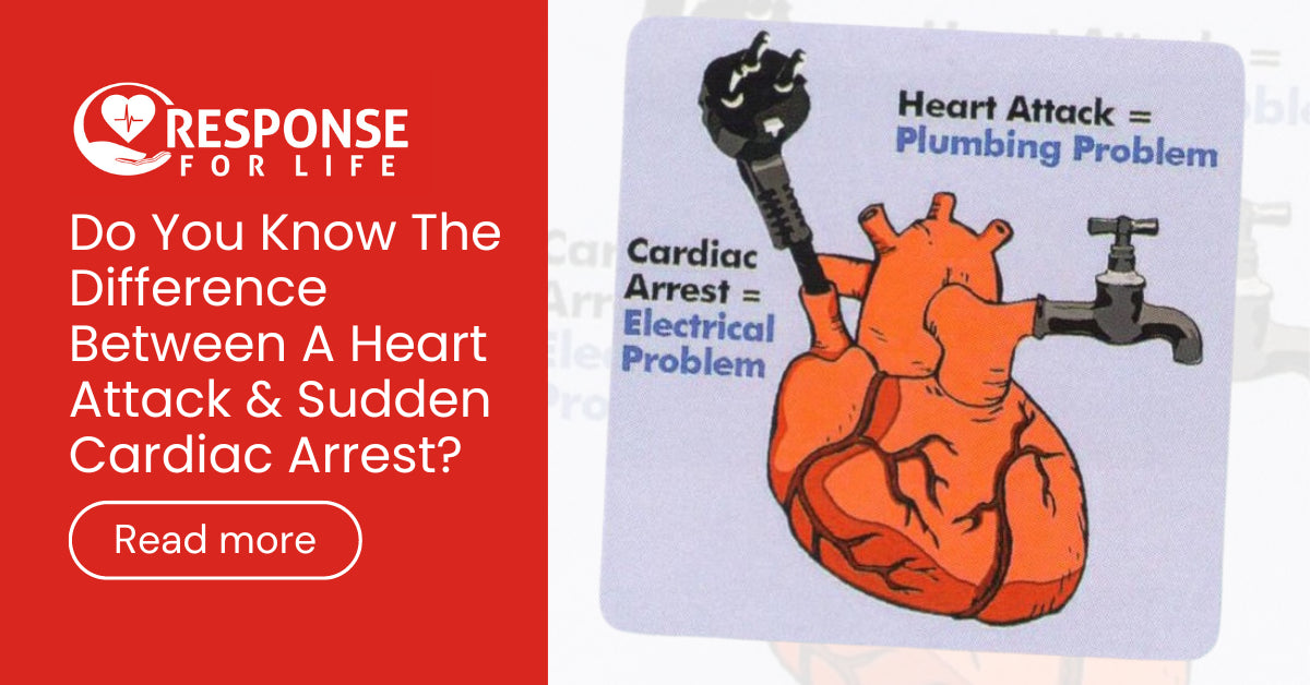 Do You Know The Difference Between A Heart Attack & Sudden Cardiac Arrest?