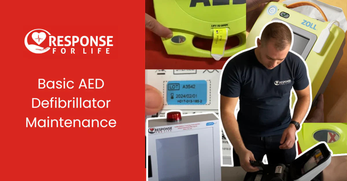 Basic AED Defibrillator Maintenance