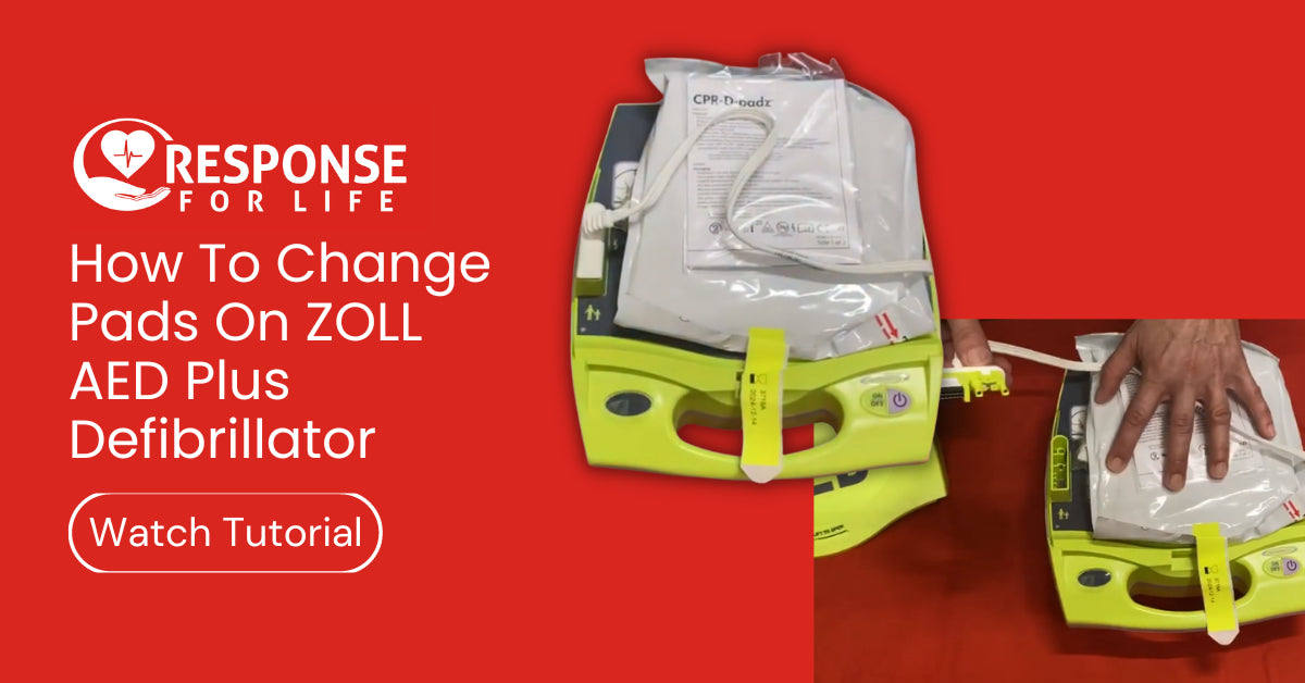How To Change Pads On ZOLL AED Plus Defibrillator