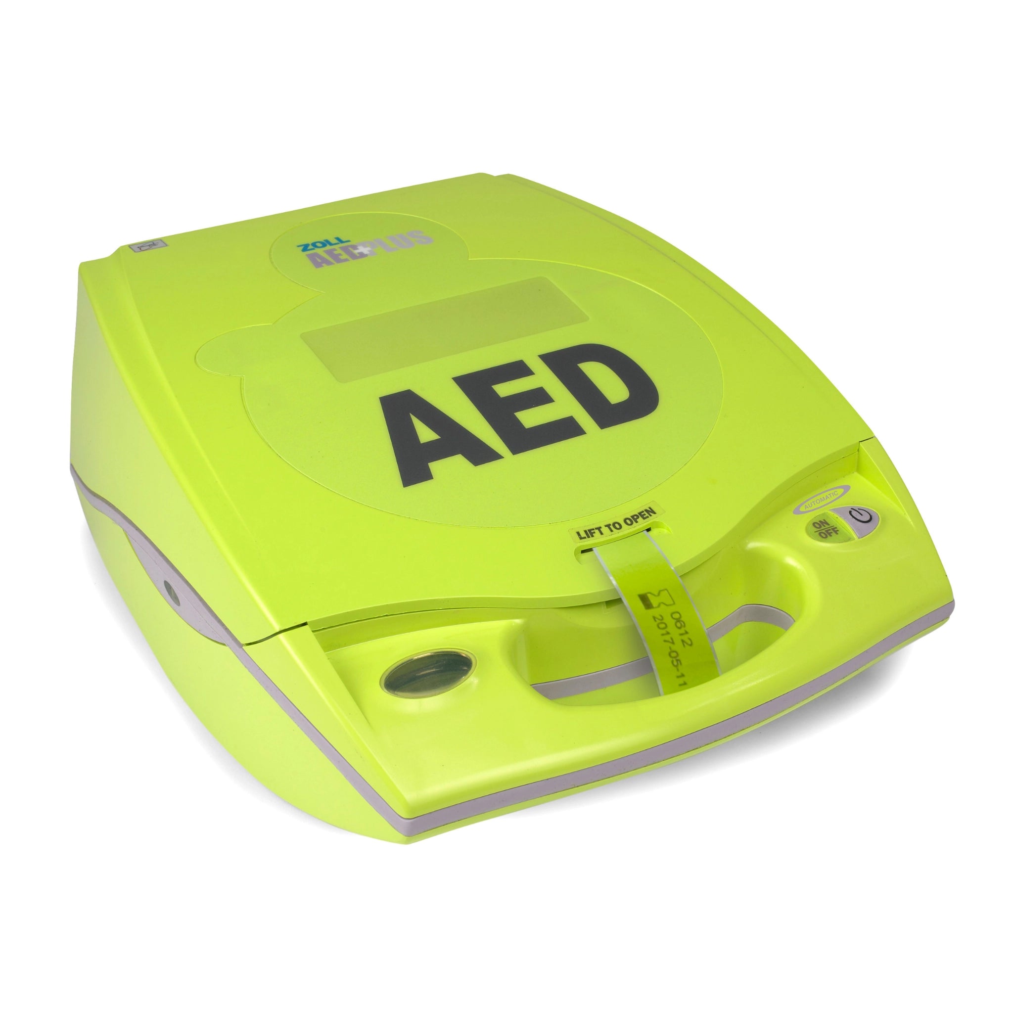 ZOLL AED Plus Defibrillator Package with Wall Bracket - Green Bracket