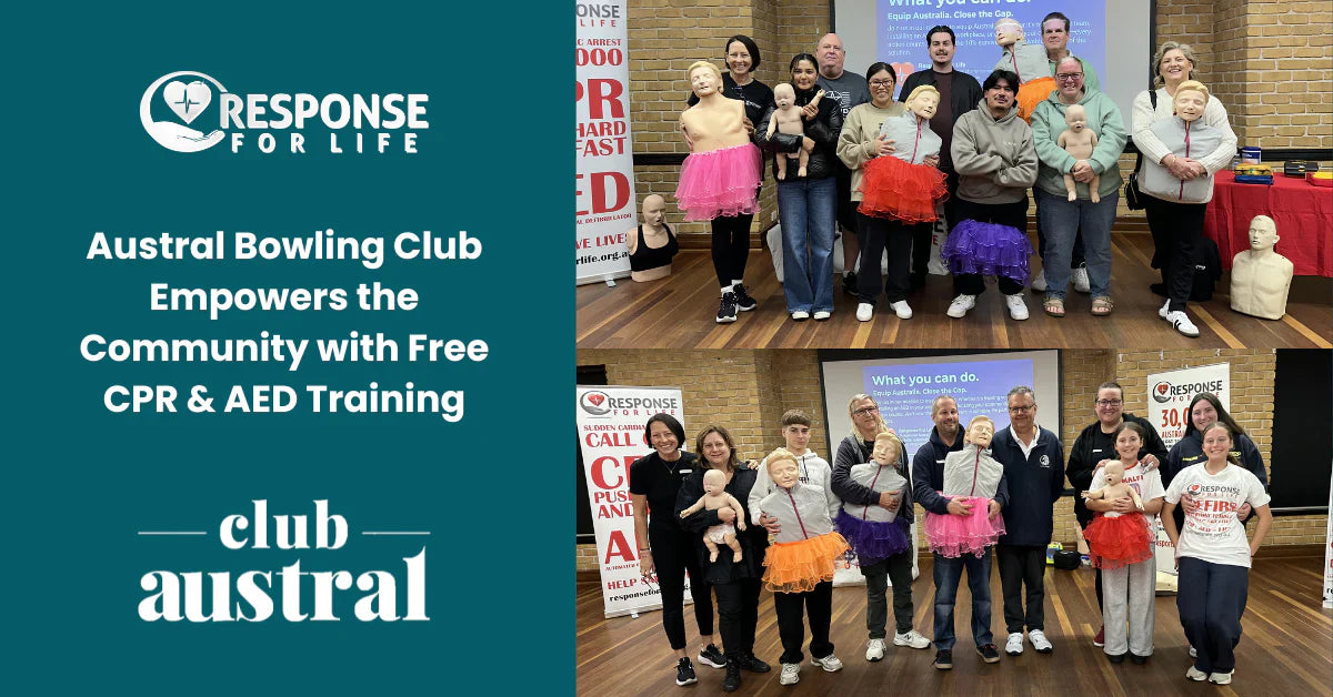 Austral Bowling Club Empowers the Community with Free CPR & AED Training
