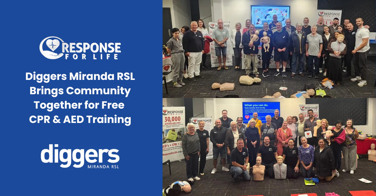Diggers Miranda RSL Brings Community Together for Free CPR & AED Training