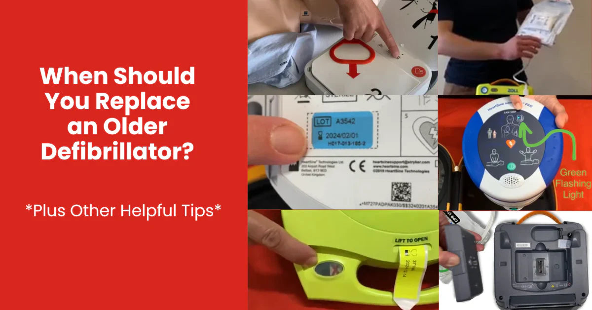 🚩  When Should You Replace an Older Defibrillator? 🚩