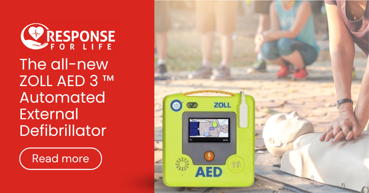 The all-new ZOLL AED 3 ™ Automated External Defibrillator