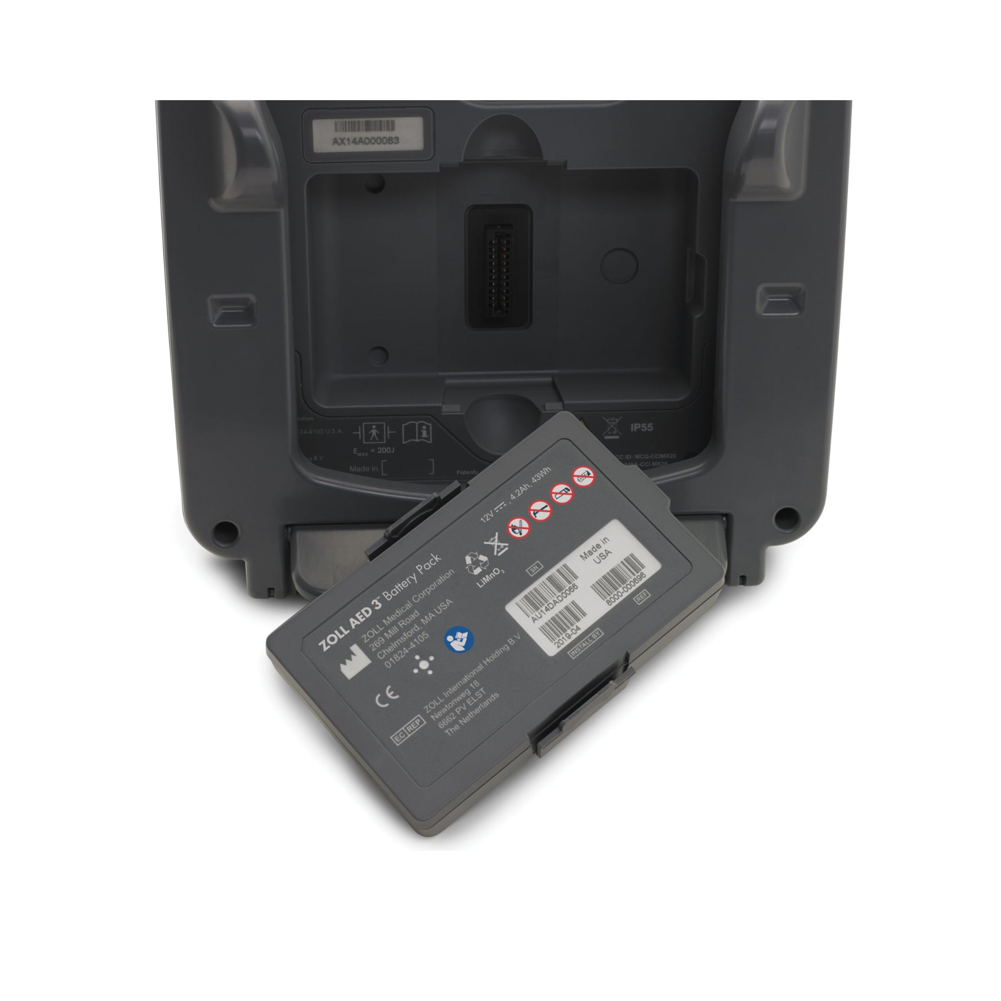 ZOLL AED 3 Defibrillator Package with Wall Cabinet - ZOLL AED 3 Wall Cabinet