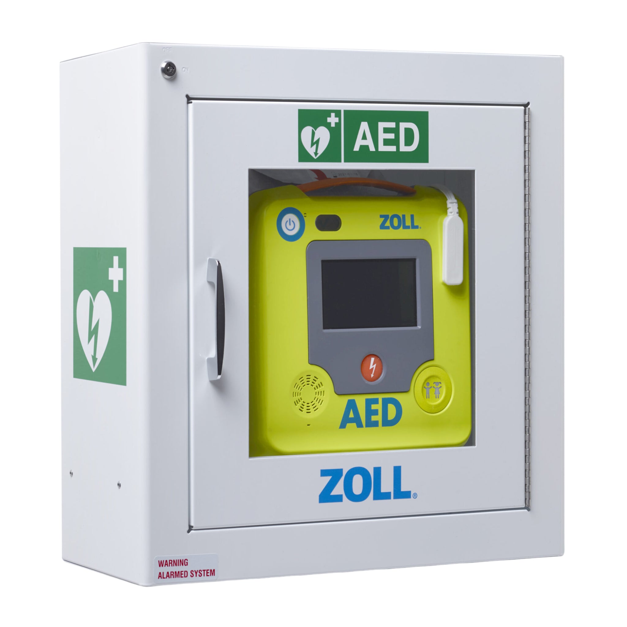 ZOLL AED 3 Defibrillator Package with Wall Cabinet - ZOLL AED 3 Wall Cabinet