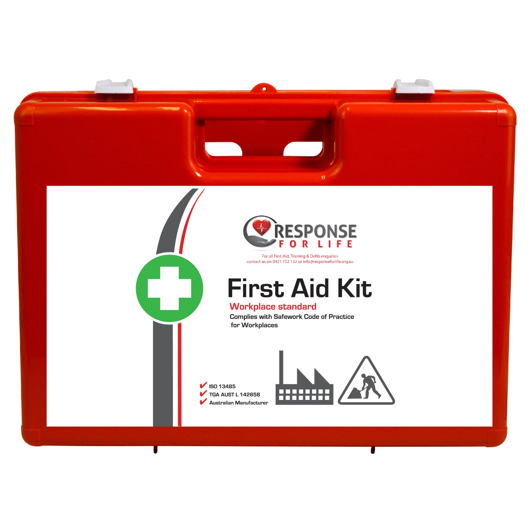 RFL Commander First Aid Kit Rugged Plastic Case