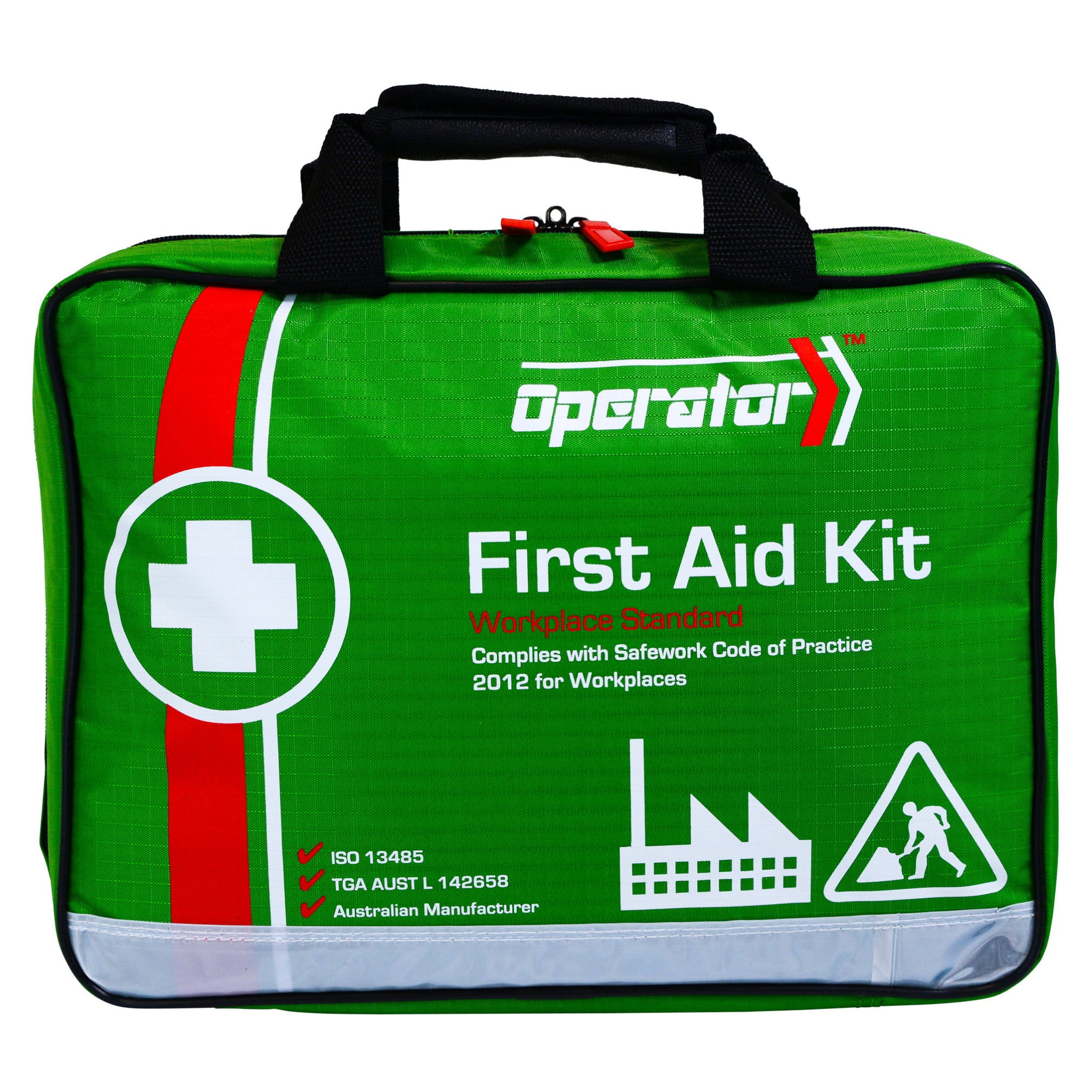 RFL Operator First Aid Kit Versatile Softpack Reinforced Fabric Bag