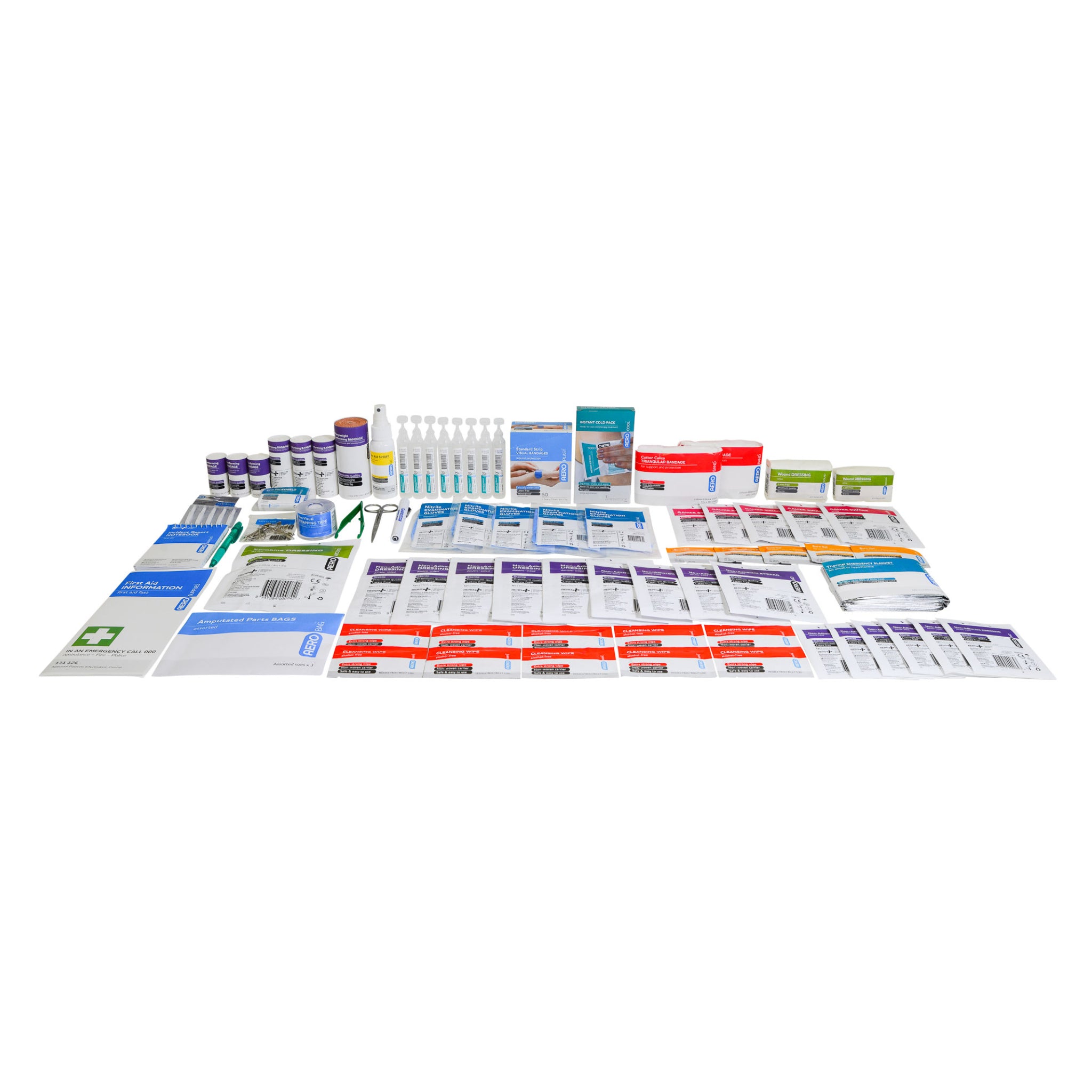 RFL Responder Food & Beverage First Aid Kit Refill