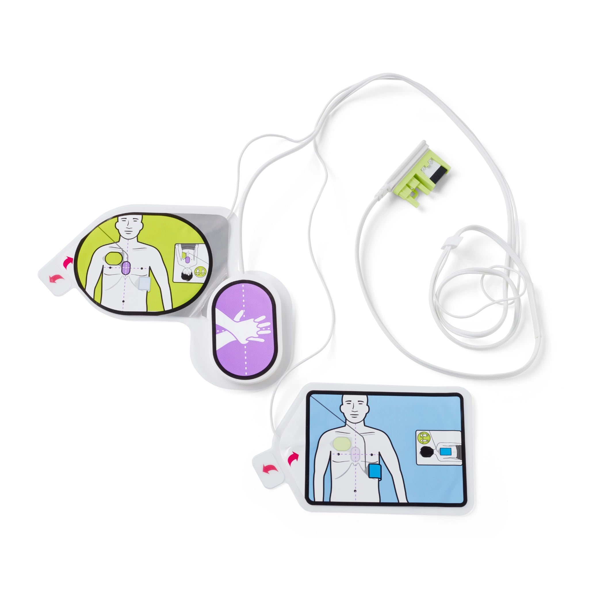 CPR Uni-padz Universal (Adult/Child) Electrodes - ZOLL AED 3 Pads